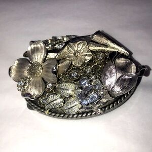 Handmade Vintage Embellished Belt Buckle